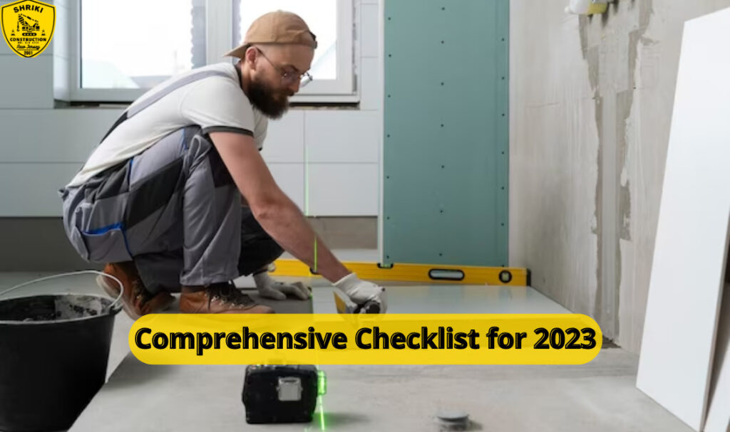 Comprehensive Checklist for 2023
