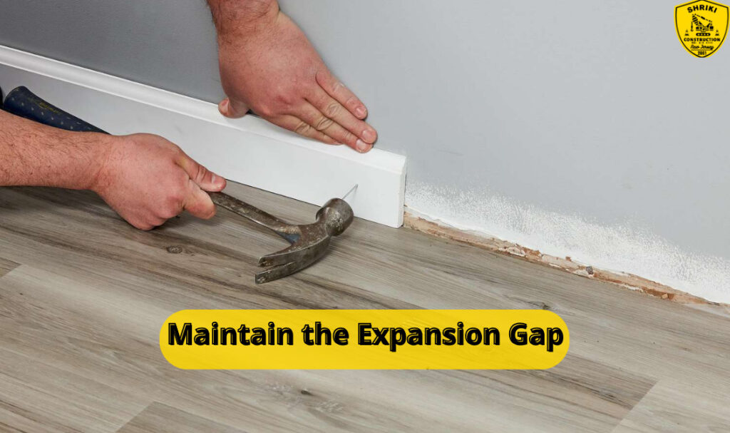 How To Start First Row Of Vinyl Plank Flooring Quick Insights   Maintain The Expansion Gap 1024x607 